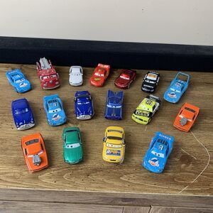 Disney Pixar Cars Vehicles Diecast Mattel 1:43 Scale Mixed Lot of 17